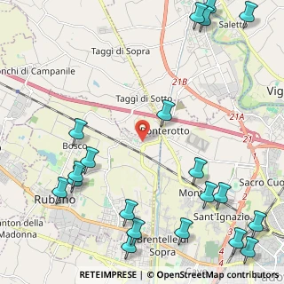 Mappa Via E. Toti, 35030 Rubano PD, Italia (3.1785)