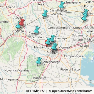 Mappa Via E. Toti, 35030 Rubano PD, Italia (16.08846)