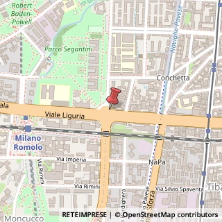 Mappa Piazza Serafino Belfanti,  2, 20143 Milano, Milano (Lombardia)