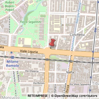 Mappa Piazza Serafino Belfanti, 2, 20143 Milano, Milano (Lombardia)