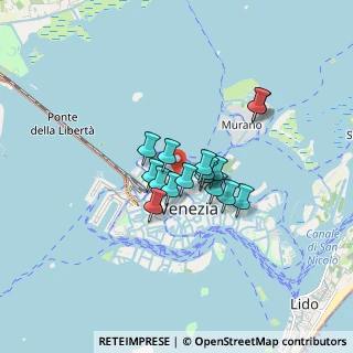 Mappa 30121 Venezia VE, Italia (1.06938)