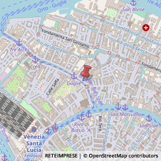 Mappa Cannaregio, 1250, 30121 Venezia, Venezia (Veneto)