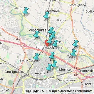 Mappa Via dei Vivarini, 35133 Padova PD, Italia (1.70692)