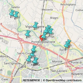 Mappa Via dei Vivarini, 35133 Padova PD, Italia (2.02267)