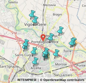 Mappa Via Perugino, 35133 Padova PD, Italia (1.82067)