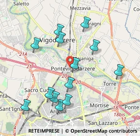 Mappa Via Perugino, 35133 Padova PD, Italia (2.03154)