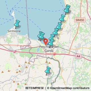 Mappa Località Cappuccini, 37019 Peschiera del Garda VR, Italia (3.76818)