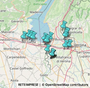 Mappa Località Cappuccini, 37019 Peschiera del Garda VR, Italia (10.1235)