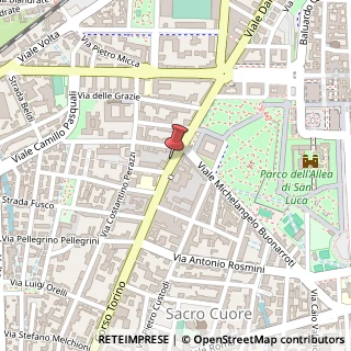 Mappa Corso Torino, 2/E, 28100 Novara, Novara (Piemonte)