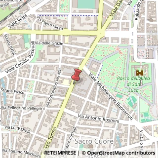 Mappa Corso Torino, 11 D, 28100 Novara, Novara (Piemonte)