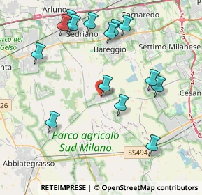 Mappa Via Armando Diaz, 20080 Cisliano MI, Italia (4.38071)