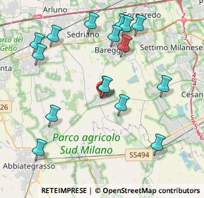 Mappa Via Armando Diaz, 20080 Cisliano MI, Italia (4.29313)