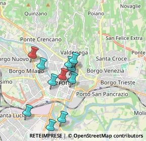 Mappa Via Trota, 37121 Verona VR, Italia (1.71818)
