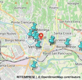 Mappa Via Trota, 37121 Verona VR, Italia (1.81182)