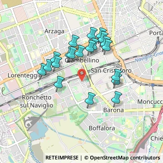Mappa Via Guglielmo Guintellino, 20143 Milano MI, Italia (0.846)