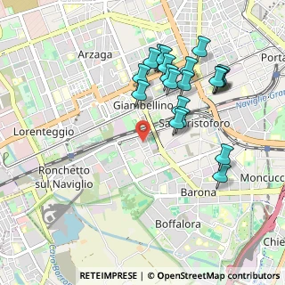 Mappa Via Guglielmo Guintellino, 20143 Milano MI, Italia (0.984)