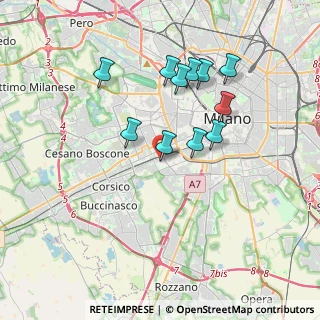 Mappa Via Guglielmo Guintellino, 20143 Milano MI, Italia (3.29727)