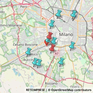Mappa Via Guglielmo Guintellino, 20143 Milano MI, Italia (3.4475)