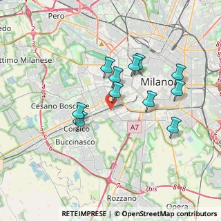 Mappa Via Guglielmo Guintellino, 20143 Milano MI, Italia (3.20909)