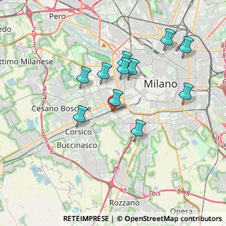 Mappa Via Guglielmo Guintellino, 20143 Milano MI, Italia (3.42727)