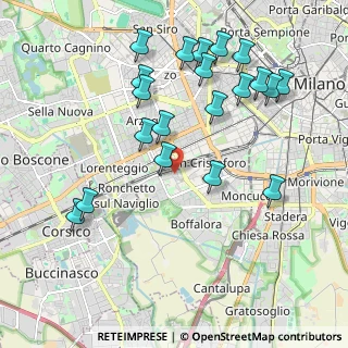 Mappa Via Guglielmo Guintellino, 20143 Milano MI, Italia (2.168)