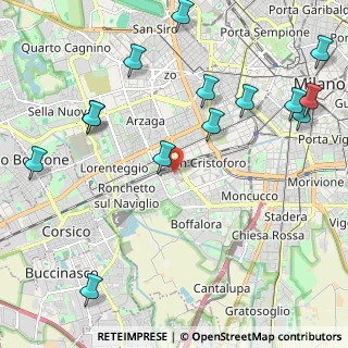 Mappa Via Guglielmo Guintellino, 20143 Milano MI, Italia (2.69929)