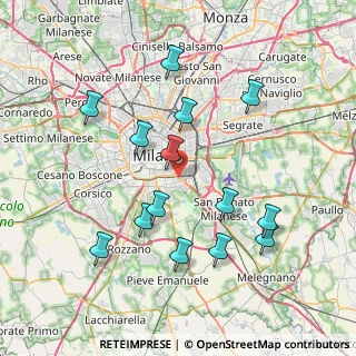 Mappa Via Scrivia, 20139 Milano MI, Italia (7.76357)