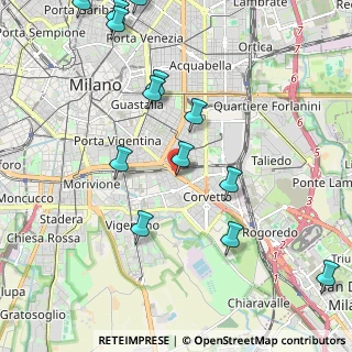 Mappa Via Scrivia, 20139 Milano MI, Italia (2.49538)
