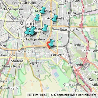 Mappa Via Tagliamento, 20139 Milano MI, Italia (1.91667)