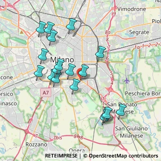 Mappa Via Scrivia, 20139 Milano MI, Italia (3.91889)