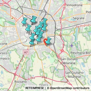 Mappa Via Scrivia, 20139 Milano MI, Italia (2.99214)