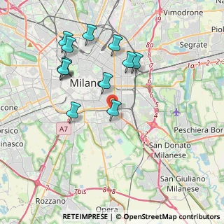 Mappa Via Scrivia, 20139 Milano MI, Italia (3.90083)