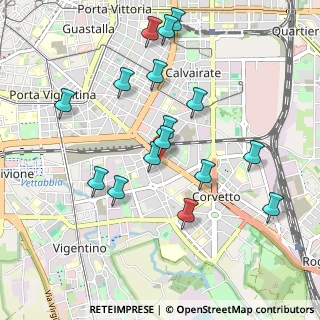 Mappa Via Scrivia, 20139 Milano MI, Italia (0.97563)