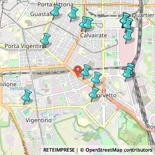 Mappa Via Scrivia, 20139 Milano MI, Italia (1.454)