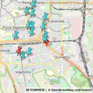 Mappa Via Scrivia, 20139 Milano MI, Italia (1.12571)