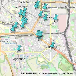 Mappa Via Scrivia, 20139 Milano MI, Italia (1.0865)