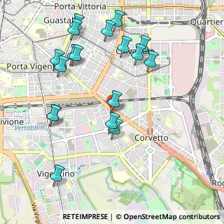 Mappa Via Tagliamento, 20139 Milano MI, Italia (1.13556)
