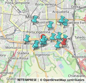 Mappa Via Giovanni Lorenzini, 20139 Milano MI, Italia (1.296)