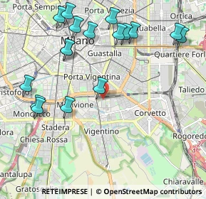 Mappa Via Giovanni Lorenzini, 20139 Milano MI, Italia (2.43059)