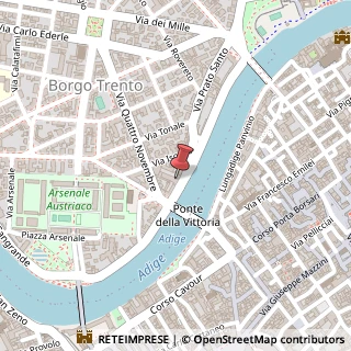 Mappa Lungadige Giacomo Matteotti, 13 G, 37126 Verona, Verona (Veneto)