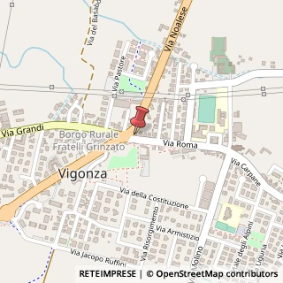 Mappa Via Noalese Sud, 2, 35010 Vigonza, Padova (Veneto)