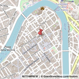 Mappa Via Rosa, 5, 37121 Verona, Verona (Veneto)