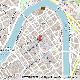 Mappa Piazza Erbe, 38, 37121 Verona, Verona (Veneto)
