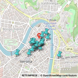 Mappa Via Rosa, 37121 Verona VR, Italia (0.333)