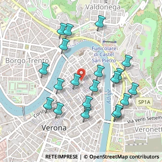 Mappa Via Rosa, 37121 Verona VR, Italia (0.514)