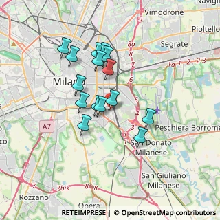 Mappa Via Toffetti, 20139 Milano MI, Italia (2.95467)
