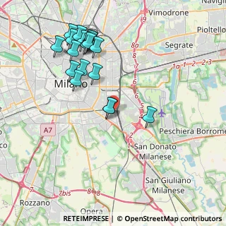 Mappa Via Toffetti, 20139 Milano MI, Italia (4.25158)