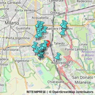 Mappa Via Toffetti, 20139 Milano MI, Italia (1.3115)