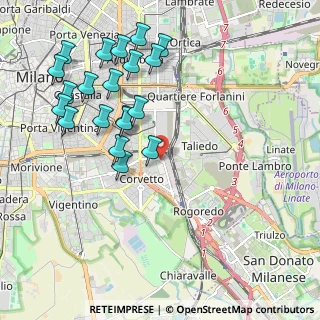 Mappa Via Toffetti, 20139 Milano MI, Italia (2.214)