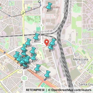 Mappa Via Toffetti, 20139 Milano MI, Italia (0.592)
